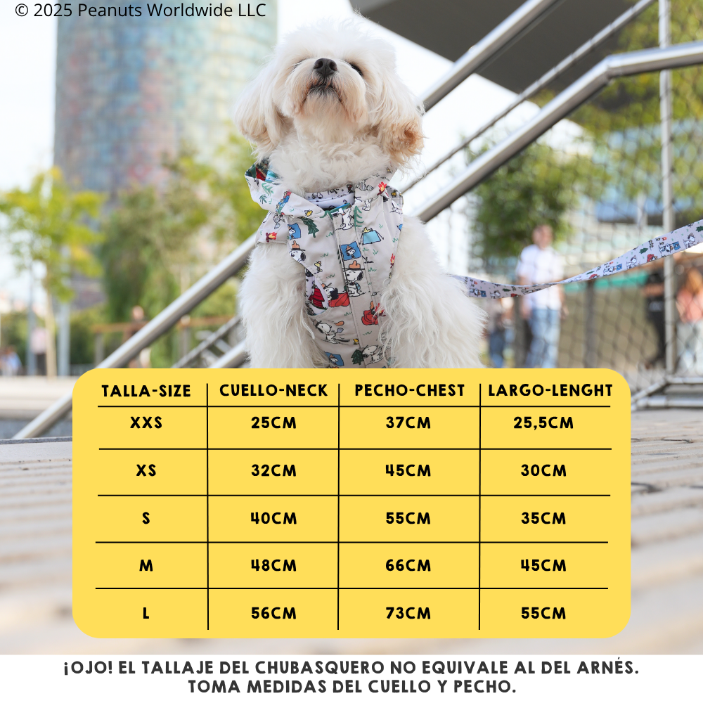 Chubasquero Snoopy™️ Beagle Scout