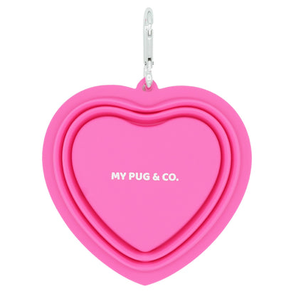 Pink Foldable Drinking Fountain