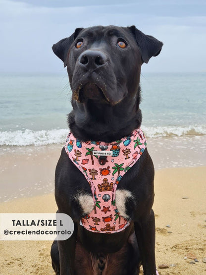 Arnés Ajustable Beach Day - MyPug&Co