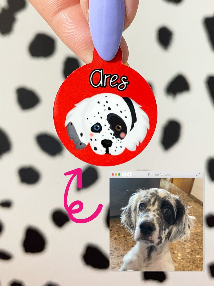 Chapa Totalmente Personalizada - MyPug&Co