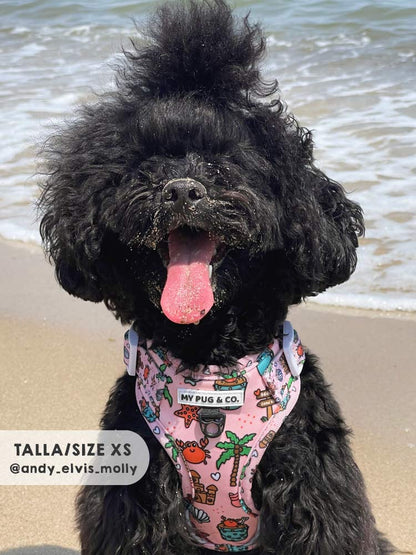 Arnés Ajustable Beach Day - MyPug&Co