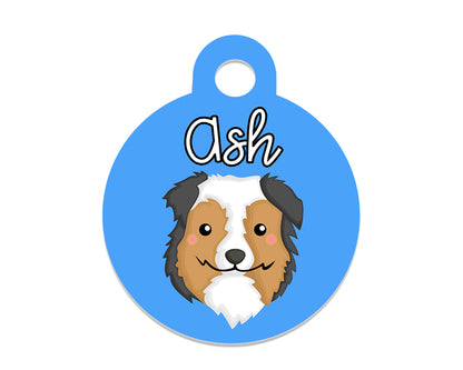Dog-Portrait Badges